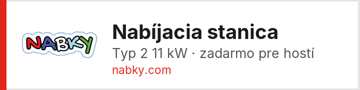 Charging station – AgeVolt Poprad, Nové nábrežie - RD Suchý – nabky.com