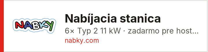 Nabíjacia stanica – AgeVolt Žilina, SUAR Žilina – nabky.com