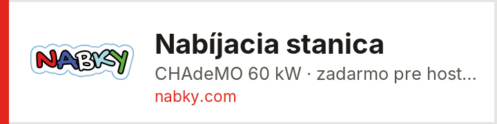 Charging station – ejoin Koliba u sv. Krištofa – nabky.com