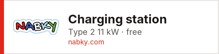 Nabíjacia stanica – Ostrožovič 11kW – nabky.com