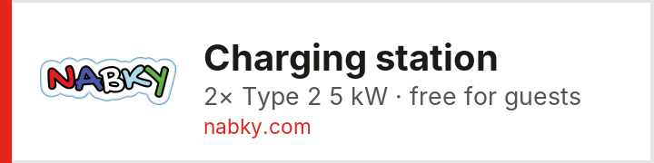 Charging station – Penati golf – nabky.com