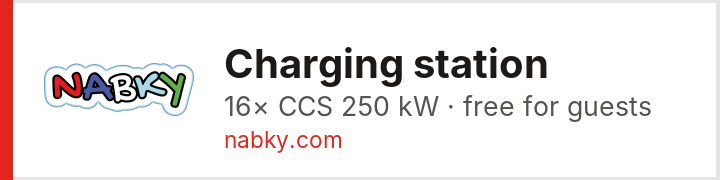 Nabíjacia stanica – Supercharger Odda – nabky.com