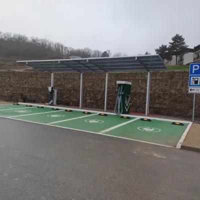 Zelené kolesá Nabíjací HUB Thermalpark Šírava